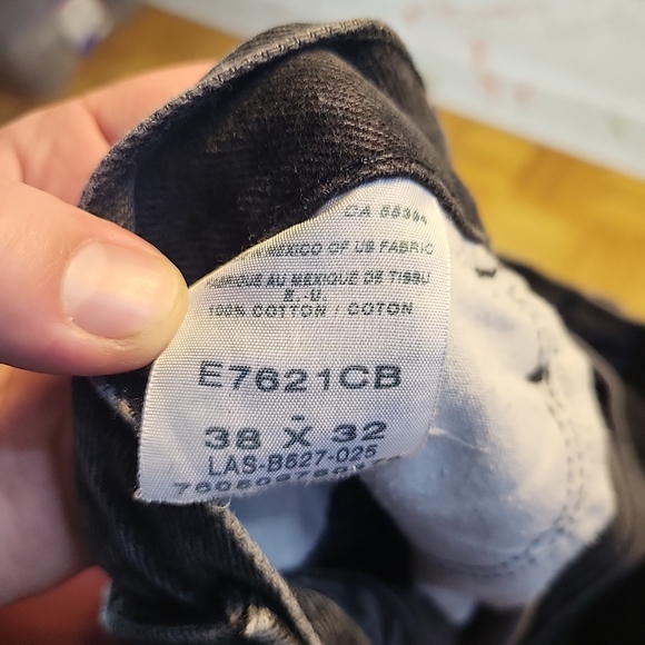 Rustler  Faded Black Jeans  Men Size 38x32 - Picture 5 of 5